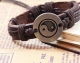 Vintage Bracelet  Tai Chi Ying Yang Men  Wristband