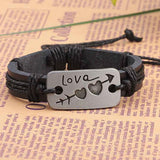 Unisex Bracelets  Cowhide Bracelets