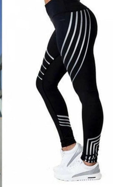 Slim High Waist Elastic Leggings