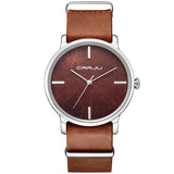 Wooden Color Watches Men Quartz Casual Watch
