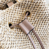 Native bamboo handle shoulder bags