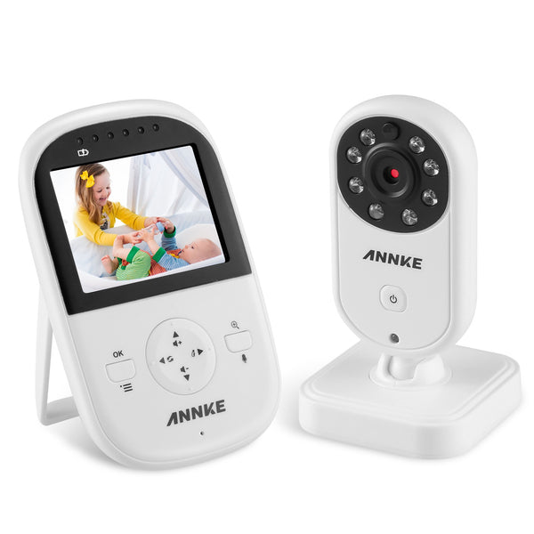 Wireless Video Baby Monitor with Camera, Two-Way Audio, Voice Alarm